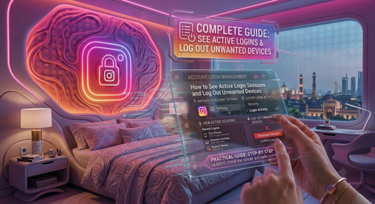 How to See Active Login Sessions and Log Out Unwanted Devices