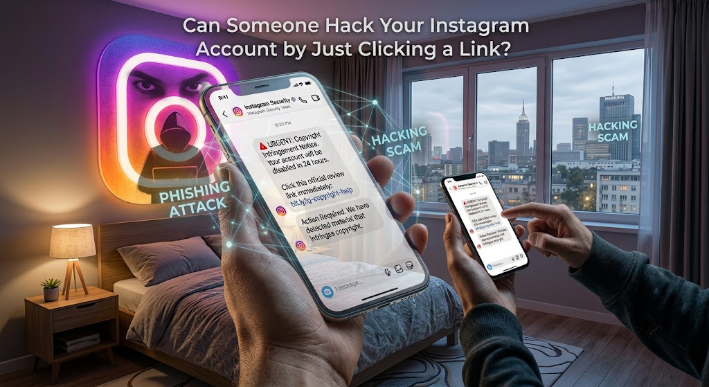 Can Someone Hack Your Instagram Account by Just Clicking a Link?